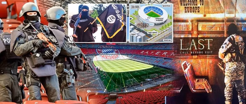 An ninh thắt chặt, hơn 20.000 cảnh sát bảo vệ trận khai màn EURO 2024 