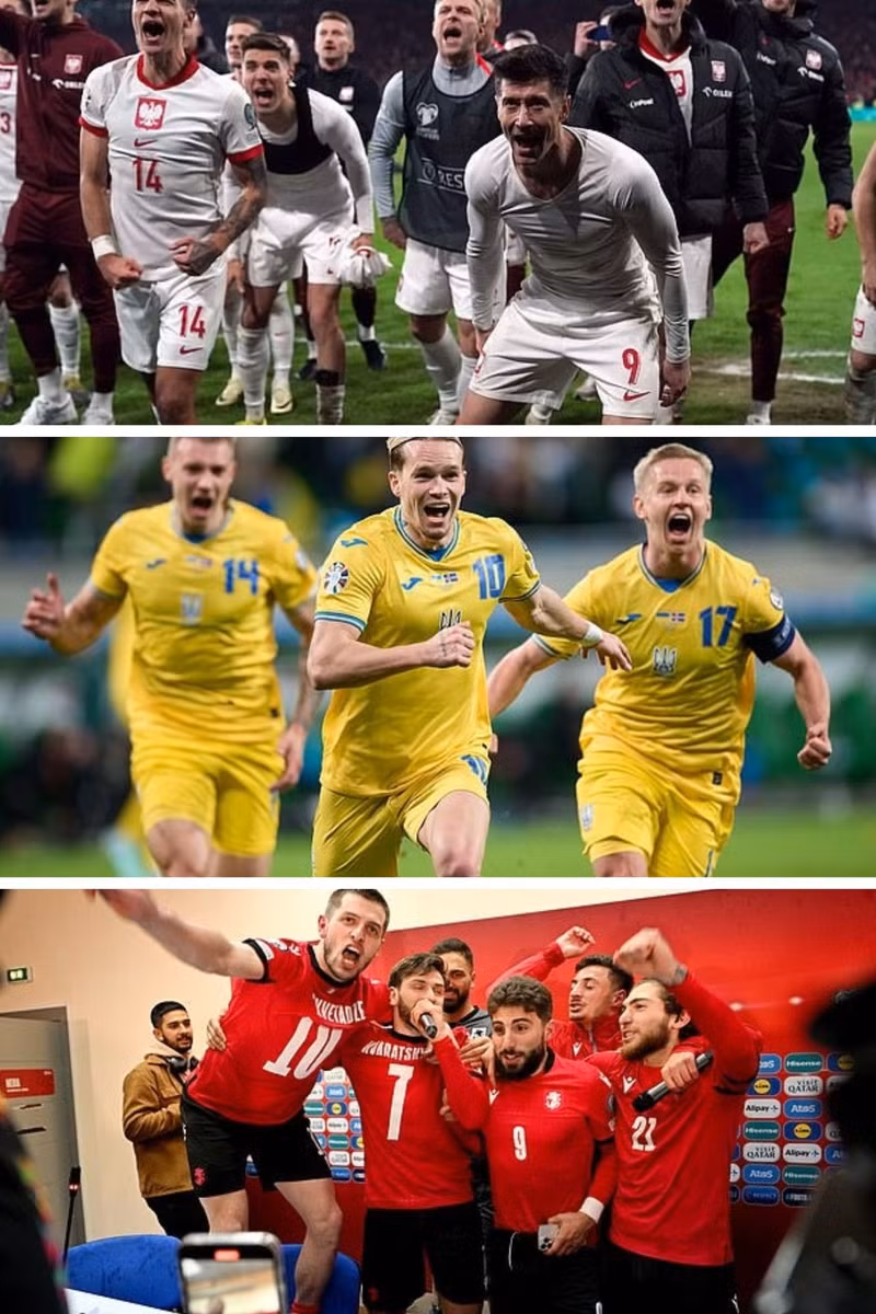 Danh sách 24 đội bóng giành vé vào Vòng chung kết EURO 2024 