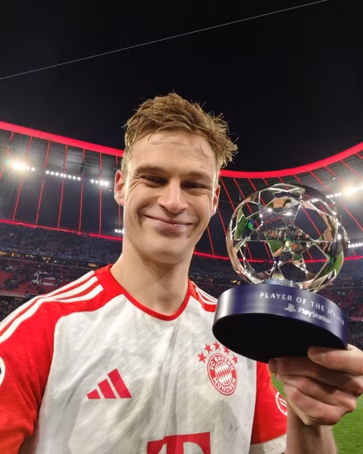 Joshua Kimmich được bình chọn là cầu thủ hay nhất trận, đội bóng của anh sẽ gặp Real Madrid ở bán kết. Arsenal bại trận, sạch bóng đại diện Ngoại hạng Anh ở Champions League