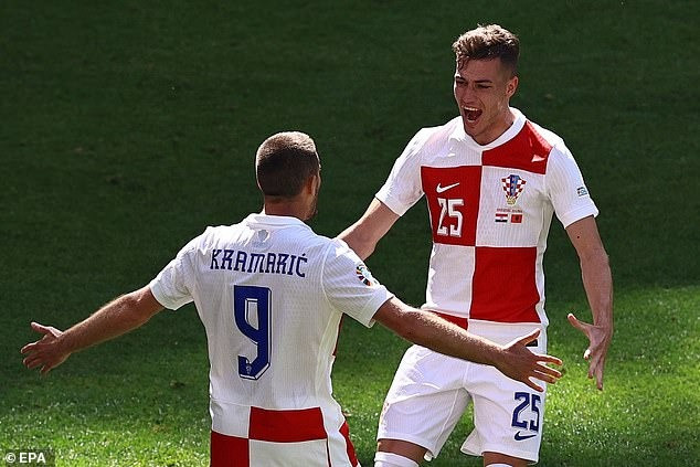 Chùm ảnh: Croatia nguy cơ bị loại ngay vòng bảng EURO 2024 