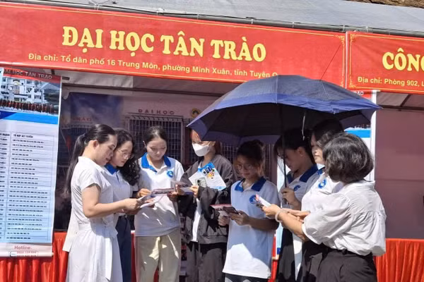Đại học Tân Trào công bố điểm chuẩn.