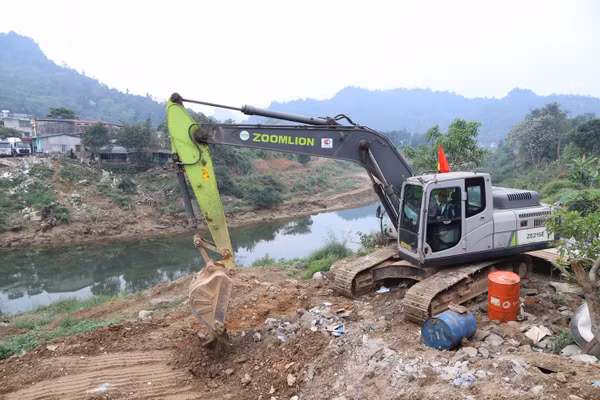 Công trình nhằm khắc phục hậu quả thiên tai, phát triển KT-XH.