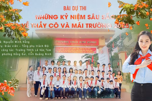 Vòng tròn ký ức từ mái trường thân yêu