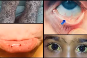 Các triệu chứng thường gặp của hội chứng Evans.