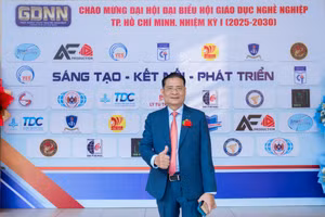 Ông Đặng Minh Sự - Phó Chủ tịch Hội Giáo dục nghề nghiệp TPHCM. 