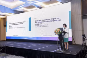 PGS.TS.BS Vũ Thị Thanh Huyền - Tổng thư ký Hội Lão khoa Việt Nam.