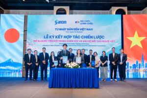 Long Châu và Santen thắt chặt cam kết đồng hành bền bỉ vì cộng đồng.