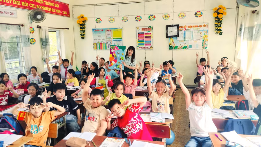 Tỉnh Cà Mau hiện có 316/324 trường Tiểu học công lập dạy 2 buổi/ngày.