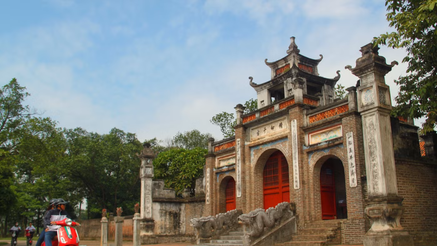 Đền thờ An Dương Vương ở Cổ Loa.