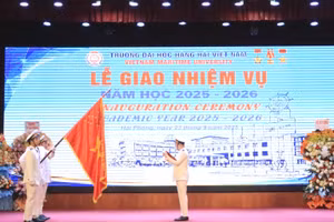 Trường Đại học Hàng hải Việt Nam với truyền thống gần 70 năm xây dựng và phát triển.