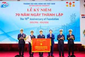 Trường Đại học Hàng hải Việt Nam kỷ niệm 70 năm Ngày thành lập