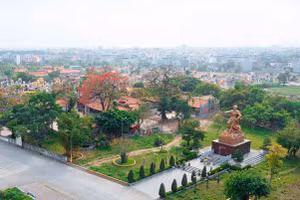 Toàn cảnh Cụm di tích Từ Lương Xâm.