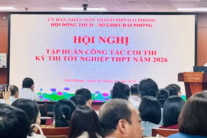 Lãnh đạo phòng Quản lý chất lượng triển khai các nhiệm vụ của Kỳ thi.