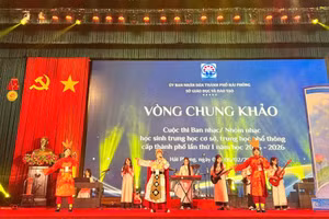 Nhiều tiết mục được đầu tư công phu, bài bản.