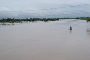 TP Hải Phòng phát đi cảnh báo lũ trên các sông.