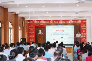Hội nghị được tổ chức tại Trường THPT Thái Phiên.