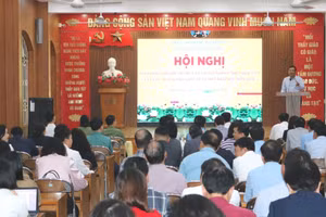 Hội nghị diễn ra tại Trường THPT Thái Phiên.