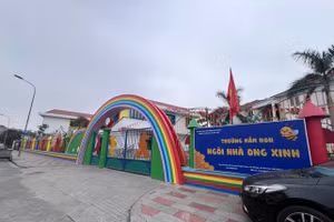Trường Mầm non Ngôi nhà Ong xinh (phường An Đồng, quận An Dương, TP Hải Phòng).