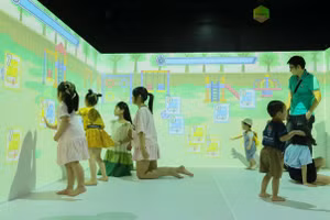 Không gian lớp học với công nghệ thực tế ảo Cube Thinking của Hàn Quốc.