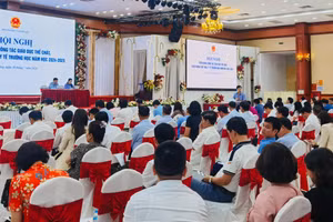 Chương trình Hội nghị sáng 29/7 tại Hải Phòng.