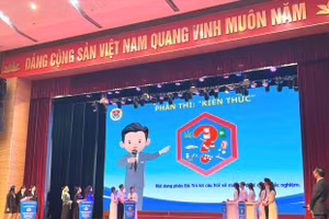 Vòng chung kết khu vực miền Bắc được tổ chức tại Cung Văn hoá Hữu nghị Việt Tiệp, TP Hải Phòng.