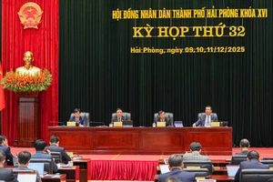 Kỳ họp thứ 32 HĐND TP Hải Phòng.
