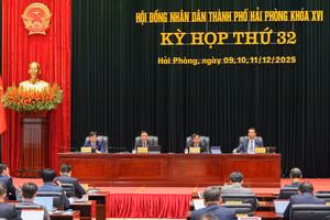 Kỳ họp thứ 32 HĐND TP Hải Phòng.