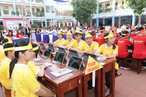 Chuyên đề Toán bằng tiếng Anh của Trường THCS Trần Phú (phường Lê Chân).