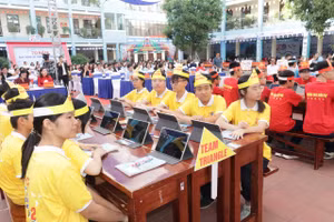 Chuyên đề Toán bằng tiếng Anh của Trường THCS Trần Phú (phường Lê Chân).