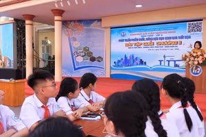 Chuyên đề chuyên môn cấp thành phố tại Trường THCS Trần Phú.