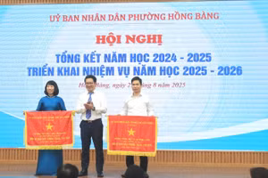 2 đơn vị được Tặng cờ thi đua của UBND TP Hải Phòng.