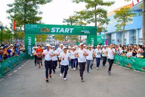 Giải Marathon “KienAn Charity fun run năm 2023 (ảnh minh hoạ).