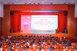 Quang cảnh Hội nghị tập huấn.