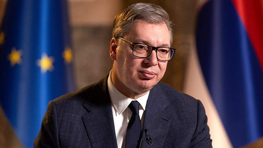 Tổng thống Serbia Aleksandar Vučić.