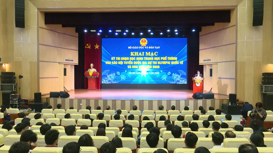 Khai mạc Kỳ thi chọn đội tuyển Olympic 2026