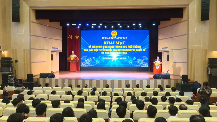 Khai mạc Kỳ thi chọn đội tuyển Olympic 2026