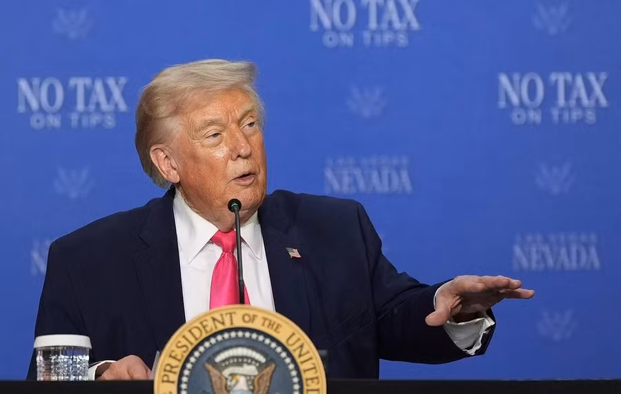 Tổng thống Mỹ Donald Trump.