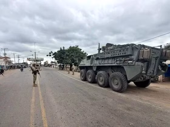 Quân đội Colombia đã triển khai xe bọc thép LAV-III. (Ảnh của Quân đội Colombia)