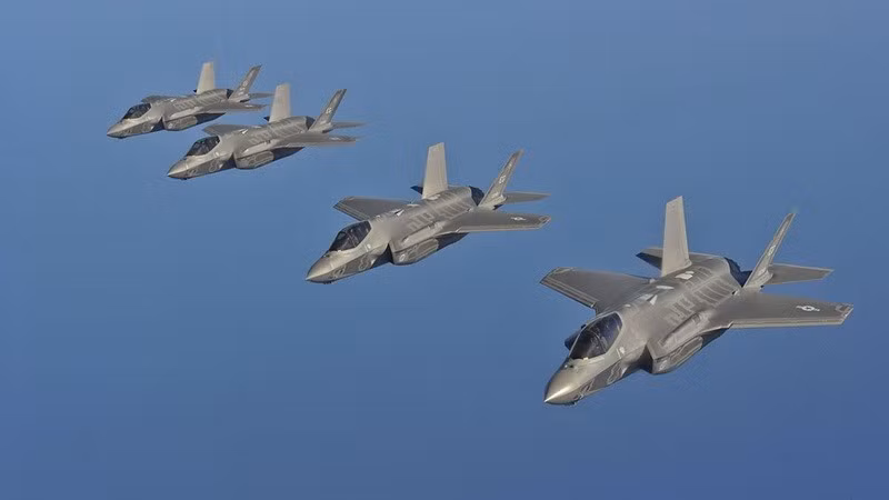 Máy bay F-35A Lightning II của Mỹ.