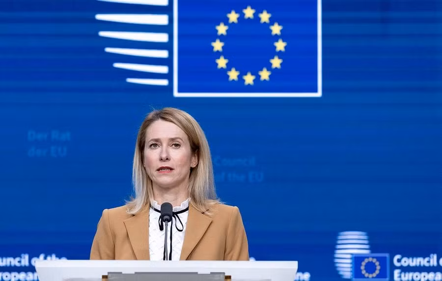 Phụ trách chính sách đối ngoại EU - bà Kaja Kallas.