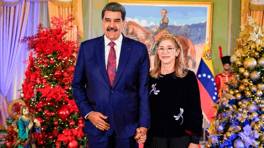 Tổng thống Venezuela Nicolas Maduro và phu nhân.