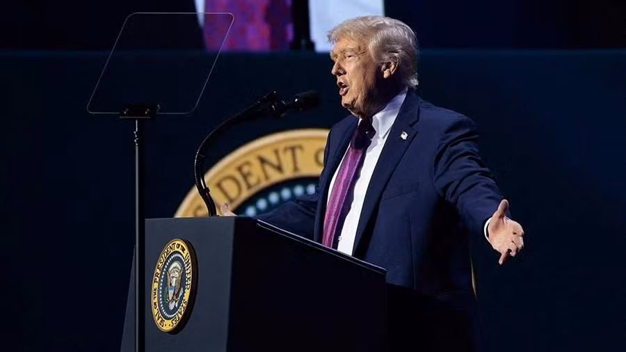 Tổng thống Mỹ Donald Trump.