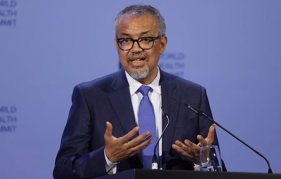 Tổng Giám đốc Tổ chức Y tế Thế giới (WHO) Tedros Adhanom Ghebreyesus.