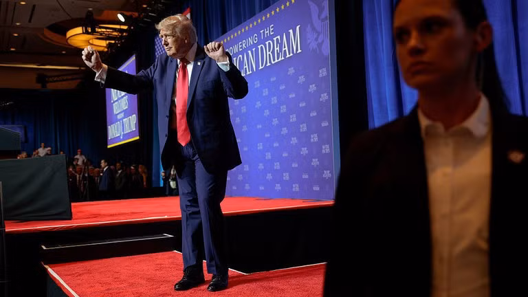 Tổng thống Mỹ Donald Trump.