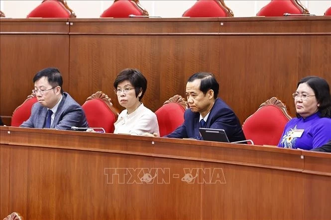 Đại biểu dự bế mạc Hội nghị. Ảnh: Doãn Tấn/TTXVN