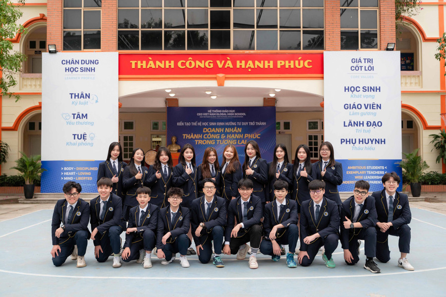 CEO High School chú trọng xây dựng tư duy làm chủ cho học sinh từ tuổi 15