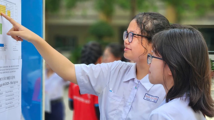 Tỷ lệ học sinh mắc bệnh lý về mắt có xu hướng tăng. Ảnh minh họa: LN