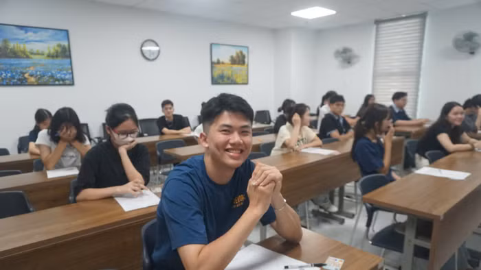 Sinh viên Trường Quốc tế - Đại học Quốc gia Hà Nội. Ảnh minh họa: INT