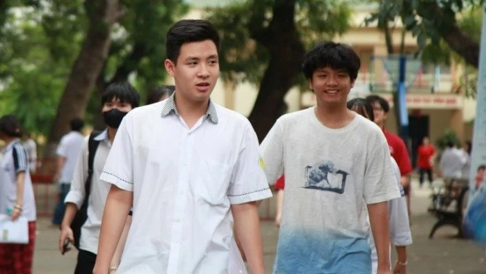 Thí sinh thi tốt nghiệp THPT năm 2025. Ảnh: Vân Anh