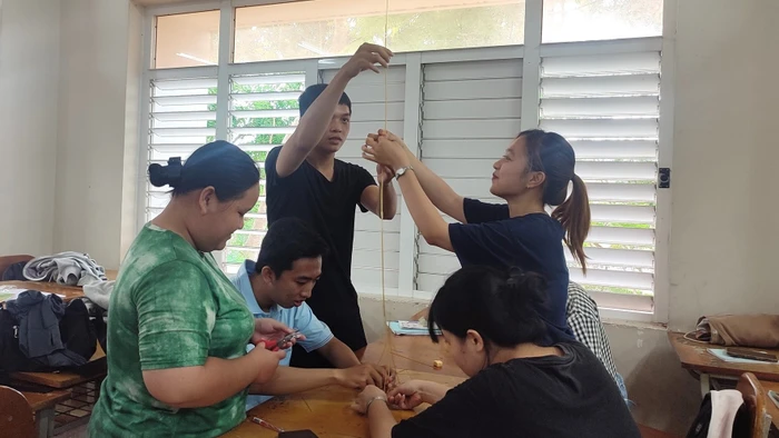 Một hoạt động trải nghiệm khởi nghiệp đổi mới sáng tạo dành cho học sinh, sinh viên. Ảnh: IEC